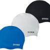 Silicon Swim Cap Blue 3