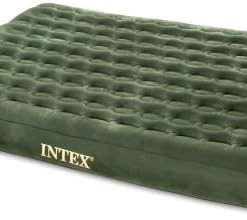 Twin Prestige Hunter Green Downy Airbed (Built-in DC Pump) 2