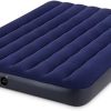Intex Inflatable Furniture Set with Queen Sized Pull-Out Sofa Bed and 2 Sofa Sleepers, Gray – Air Mattress, Portable Couch, Lounge Chairs, Guest Beds 4