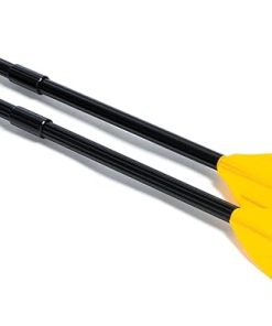INTEX 59623E 48″ Deluxe French Oars: Easy 3 Piece Assembly – Ribbed Blade – Retainer Rings – TUV RL approved – Perfect for Inflatable Boats 2