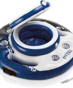 Intex Mega Chill Swimming Pool Inflatable Floating 24 Beverage Cooler (6 Pack) 2