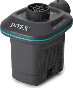 INTEX QuickFill Electric Air Pump: Inflates and Deflates Air Mattresses, Inflatable Kayaks, Boats, Toys