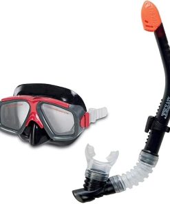 Intex - Surf Rider Adult Swimming / Diving Mask & Snorkel Set