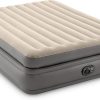 Intex 64489ED Dura Beam Supreme Air Flow Inflatable Velvetaire Soft Airbed Mattress w/Built in Pump & Portable Storage Case, Queen 4