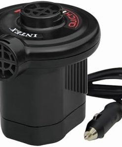 Intex Quick-Fill DC Electric Air Pump, 12V Car Plug, Max. Air Flow 21.2CFM