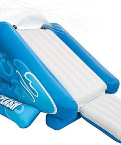 Intex Kool Splash Durable Inflatable Play Center Swimming Pool Water Slide Accessory with Adhesive Repair Patch Kit, Age 6 and Up, 58849EP 2