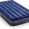 Intex 2 Pack Dura Beam Plus Deluxe Airbed, Inflatable Blow Up Portable Air Mattress with Built-in Internal Air Pump, King-Sized Bed 4
