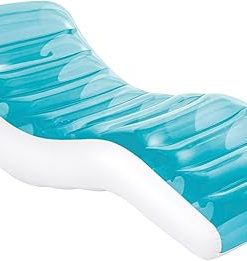 Intex, Extra Comfortable Inflatable Beach and Pool Mattress with Drink Holder