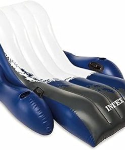 INTEX 58868EU - Aufblasbare Schwimmliege Recliner Lounge, 71 x 53 cm