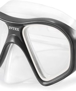 Intex Reef Rider Diving Mask & Easy Flow Snorkel Set for Ages 14+, Colors Vary 2