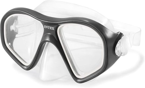 Intex Reef Rider Diving Mask & Easy Flow Snorkel Set for Ages 14+, Colors Vary - Image 2