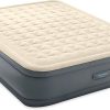 Intex 64095T TruAire Luxury Queen Sized Air Mattress 18 Inch Tall Airbed with Built-in Air Pump and Carrying Storage Bag, Gray 4