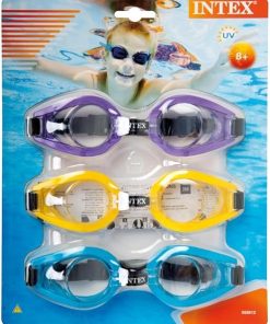 Intex Play Goggles Multicolored 3-Pack (Colors May Vary)