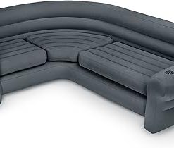 Intex Inflatable Corner Sofa, L-Shaped Couch, Blow Up Air Furniture 2