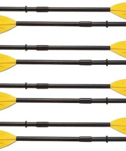 Intex Set of 48 Paddles Plastic Ribbed French Oars for Inflatable Boat (4 Pack) 2