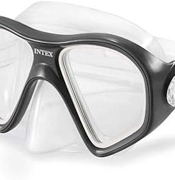 Intex Reef Rider Sport Swim Pool Diving Goggle Mask Snorkeling Set, 14 to Adult 2