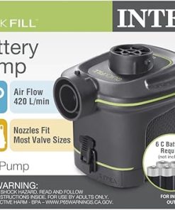 Intex Battery Pump Black 66658WL