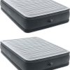 Intex Quick Fill Inflatable Mattress, Adults Unisex, Black, Standard 2