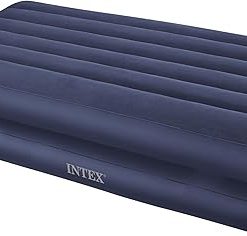 Intex Comfort Airflow Twin Airbed Nylon Flocked Airbed Set 2