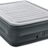 Intex Inflatable Furniture Set with Queen Sized Pull-Out Sofa Bed and 2 Sofa Sleepers, Gray – Air Mattress, Portable Couch, Lounge Chairs, Guest Beds 3