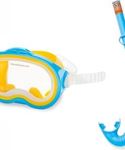 INTEX RECREATION Marketing 55942 Adventurer Mask/Snorker Blue Swim Set