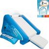 Intex Kool Splash Durable Inflatable Play Center Swimming Pool Water Slide Accessory with Adhesive Repair Patch Kit, Age 6 and Up, 58849EP