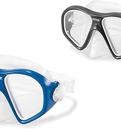 Intex Reef Rider Masks, Sport Series, Hypoallergenic, Assorted Color - Grey or Blue