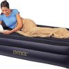 INTEX 66551EP Inflatable Pull-Out Sofa Chair Sleeper that works as an Air Bed Mattress, Twin Sized (2 Pack) 4