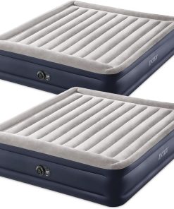 Intex Quick Fill Inflatable Mattress, Adults Unisex, Black, Standard