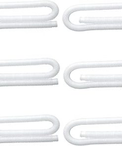 Intex 1.25 Inch Diameter Accessory Pool Pump Replacement Hose 59In Long (6 Pack)