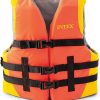 INTEX Adjustable Life Jacket: Perfect for Boating and Water Sports – Durable Nylon – Breathable Straps with Buckles – Coast Guard Approved Type III PFD – Sporty Design