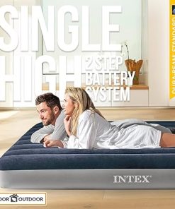 Intex Unisex’s Air Bed, Multicolour, One Size 2