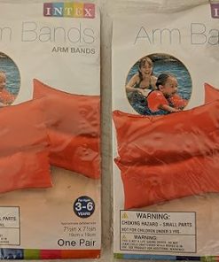 INTEX Swimming Safety Deluxe Arm Bands - Ages 3-6 Years - 2 Pairs