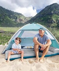 Intex 67997E Camping Sleeping Air Mattress 26.5″ x 72.5″: Durable Outdoor Use – 2-PLY Laminate – Velvety Surface – Unique Construction – 300lb Weight Capacity 2